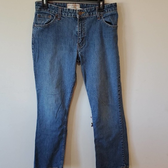 Signature Levi-Strauss size 12 mid rise boot cut made in Jordan - Picture 1 of 6
